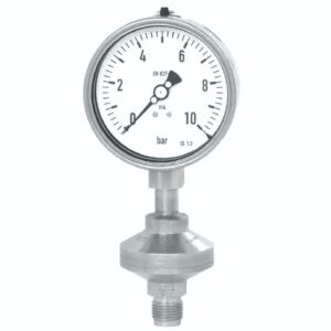 گیج فشار استنلس‌استیل با دیافراگم سیل/فلنچ 232.50+990.34
