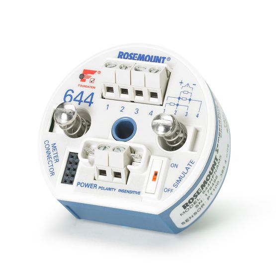 ترانسمیتر دما Rosemount مدل 644
