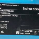 ترانسمیتر اولتراسونیک E+H مدل FMU42